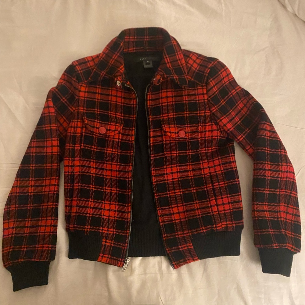 Marc Jacobs Wool Plaid Vintage Jacket